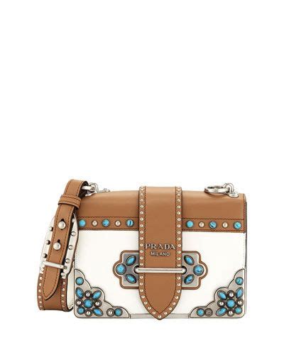 prada cahier bag turquoise|Prada Folk Cahier .